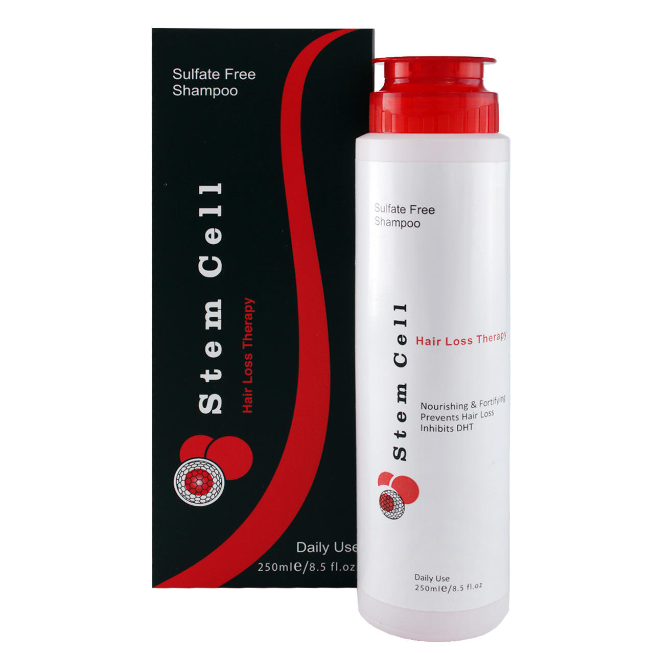 شامپو استم سل مدل Hair loss therapy