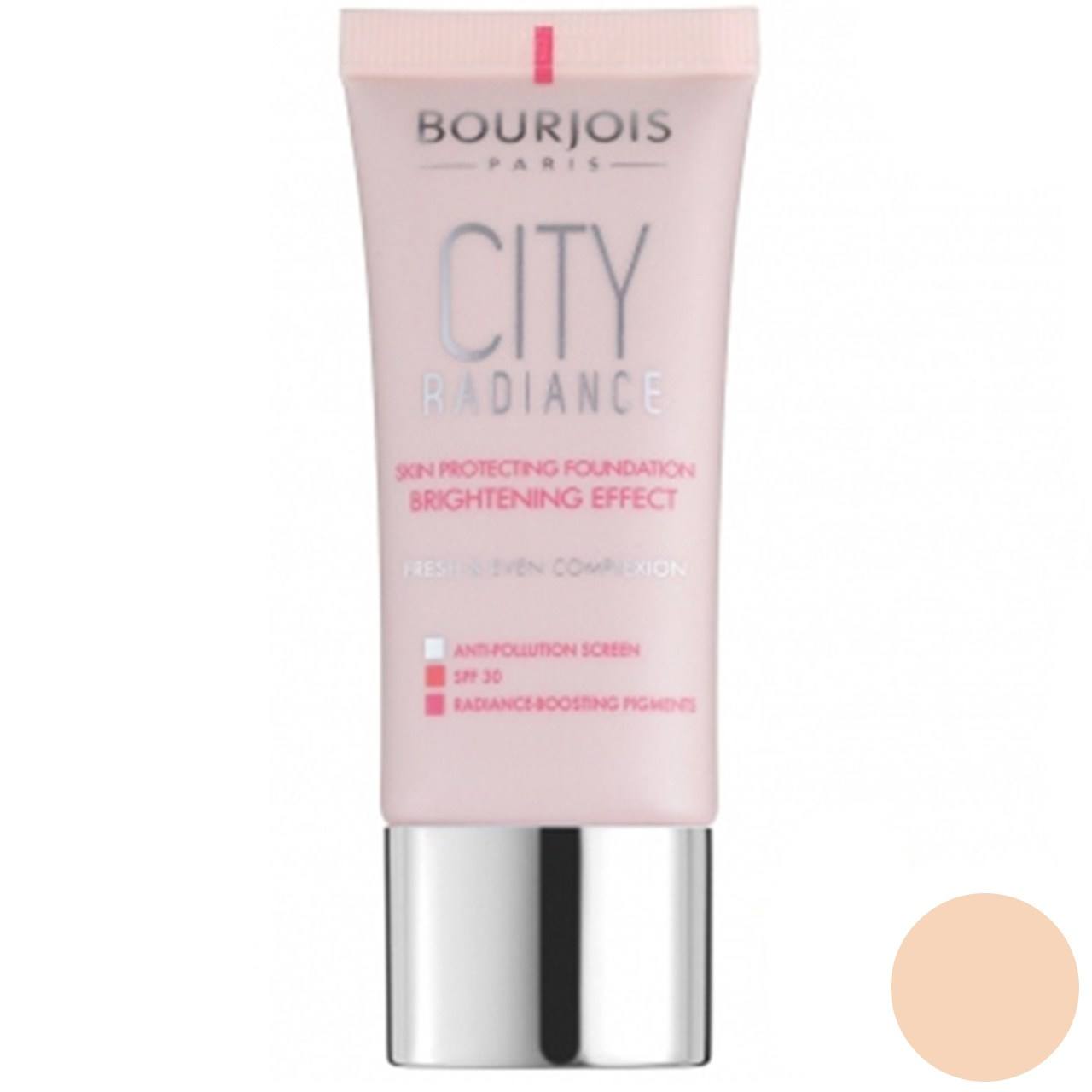  کرم پودر بورژ‌وآ مدل City Radiance شماره 01