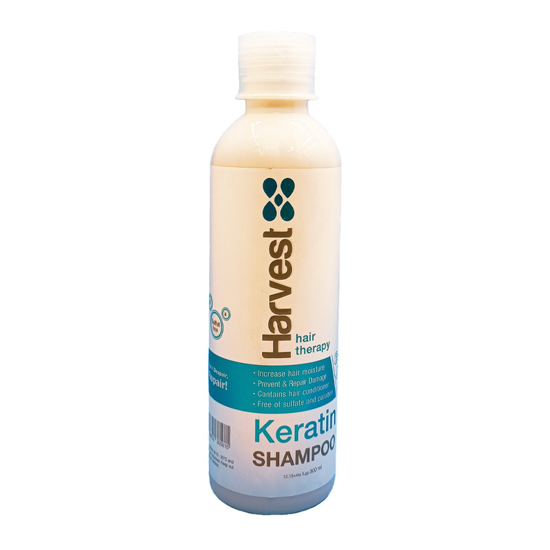 شامپو تقویت کننده و ترمیم کننده مو هاروست مدل Keratin
