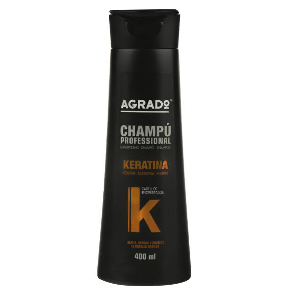 شامپو کراتینه آگرادو مدل KERATIN