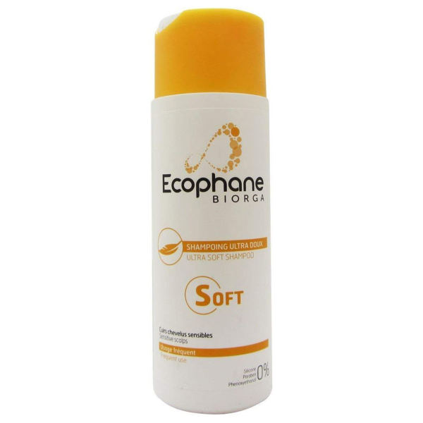 شامپو روزانه بایورگا سری Ecophane مدل Ultra Soft حجم 200 میلی لیتر