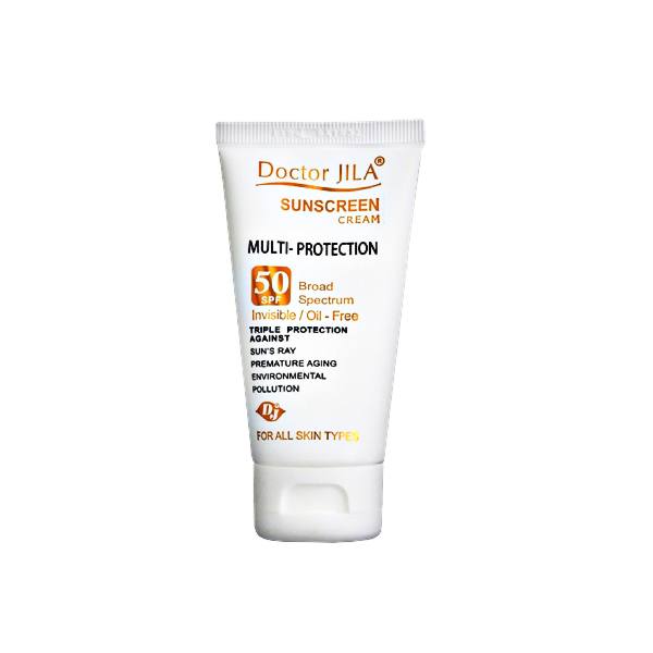 کرم ضد آفتاب دکتر ژیلا سری Multi Protection مدل Invisible