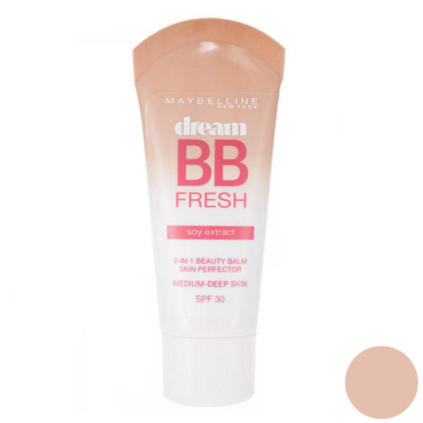 کرم پودر میبلین مدل Dream Fresh BB Medium حجم 30 میلی لیتر