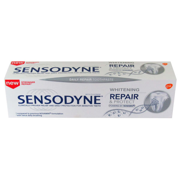 خمیر دندان سنسوداین سری Repair & Protect مدل Whitening