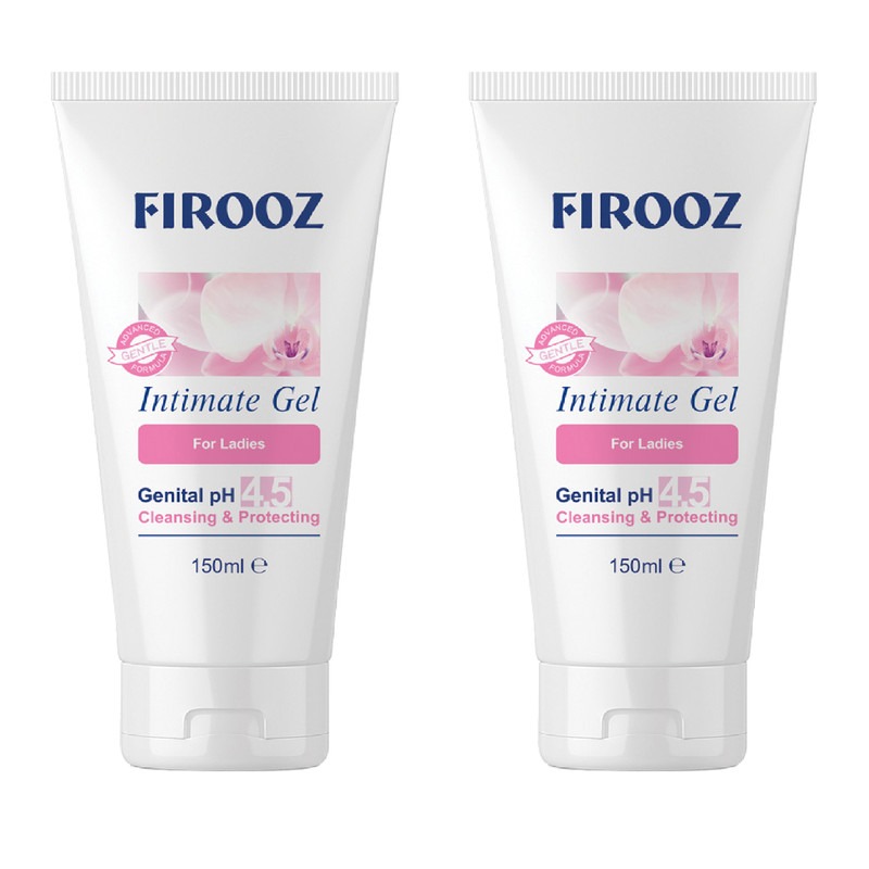 ژل بهداشتی بانوان فیروز مدل Ladies Intimate حجم 150 میلی لیتر بسته 2 عددی